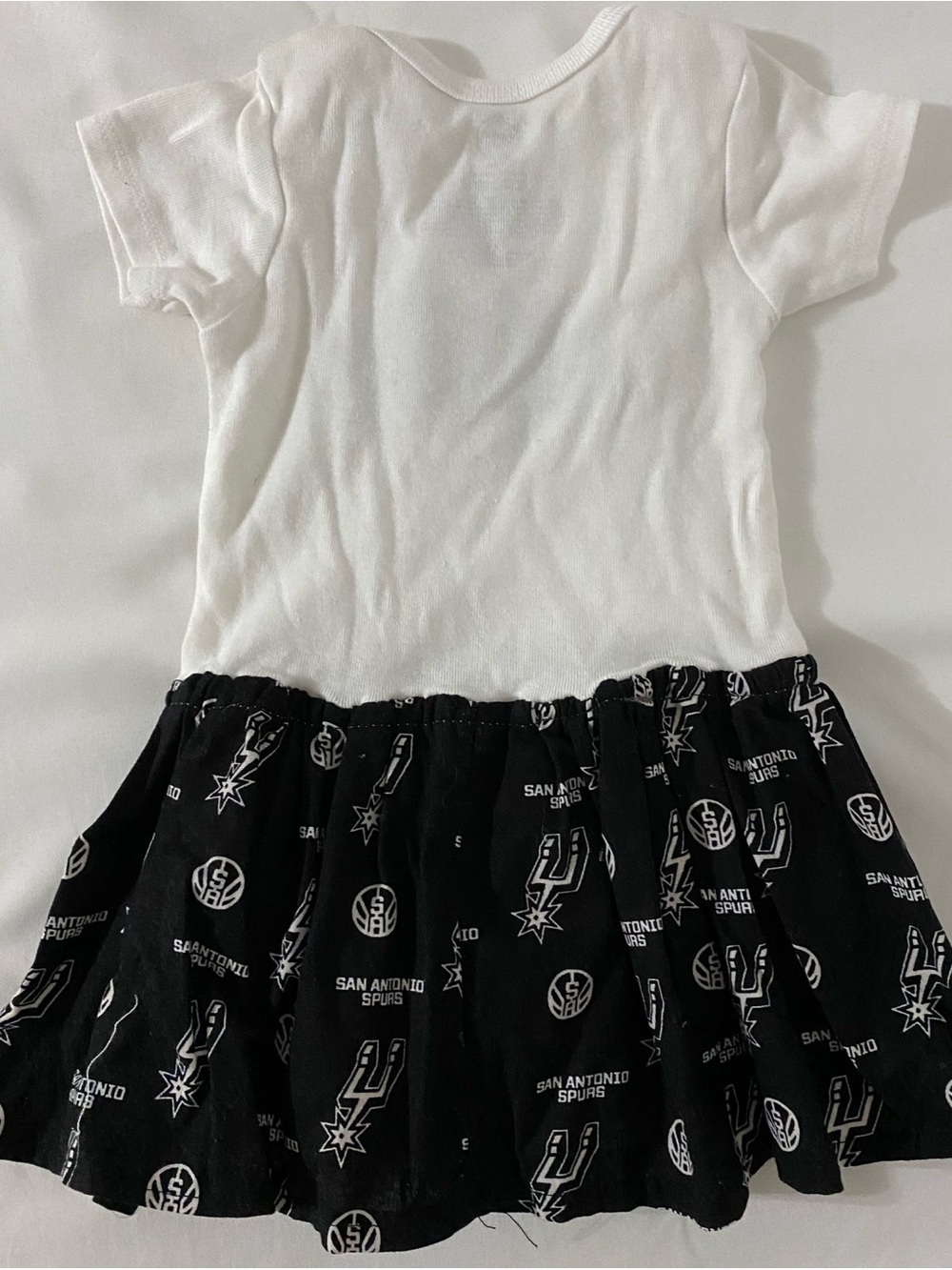 San Antonio Spurs Baby Bodysuit Dress 3-6m - Picture 4 of 4